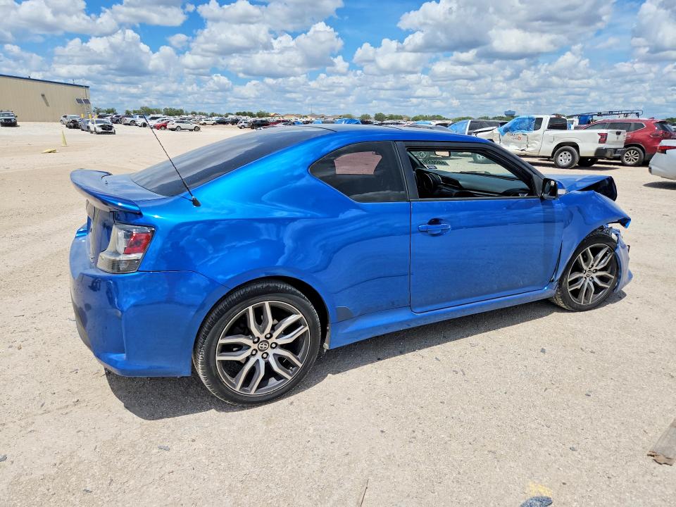 2014 Scion Tc VIN JTKJF5C75E3068110 COPART salvage auction — FRONT END, Tx - Salvage Vehicle Title, sold $1,050 on 2026-09-03 (photo 3)