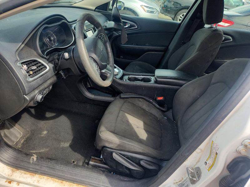 2016 Chrysler 200 VIN 1C3CCCABXGN140872 COPART salvage auction — FRONT END, WV, sold $225 on 2026-10-14 (photo 7)
