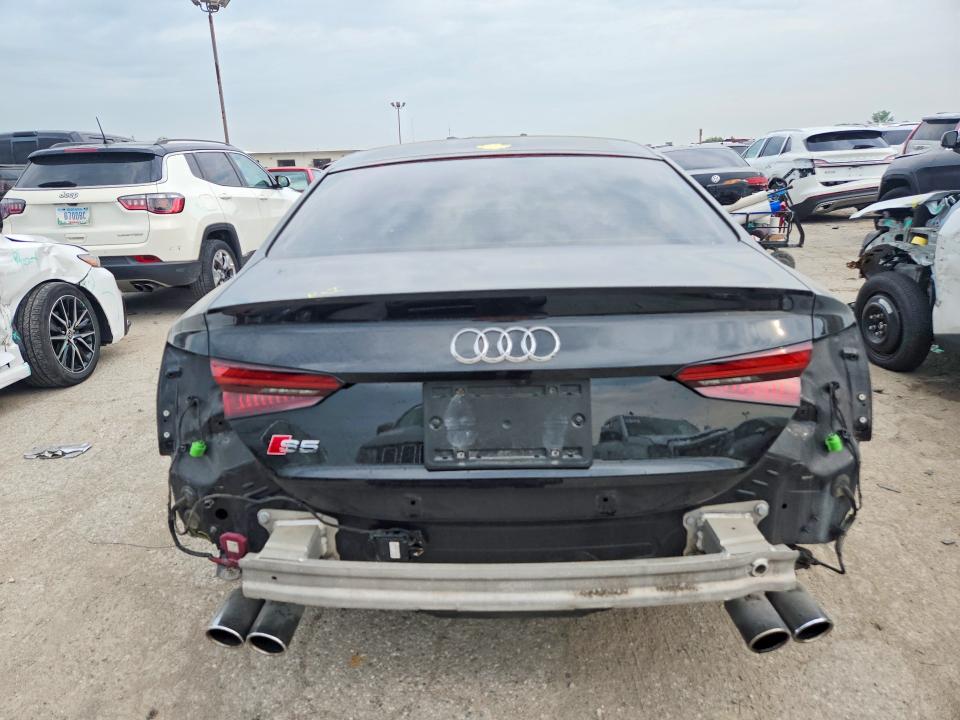 2018 Audi Rs5 VIN WAUP4AF52JA041217 COPART salvage auction — REAR END, In - Cert Of Title-Salvage Title, sold $7,100 on 2026-08-25 (photo 6)