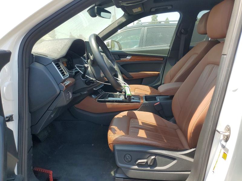 2021 Audi Q5 VIN WA1E2AFY2M2007331 COPART salvage auction — MECHANICAL, Ca - Salvage Certificate, sold $13,700 on 2026-08-25 (photo 7)