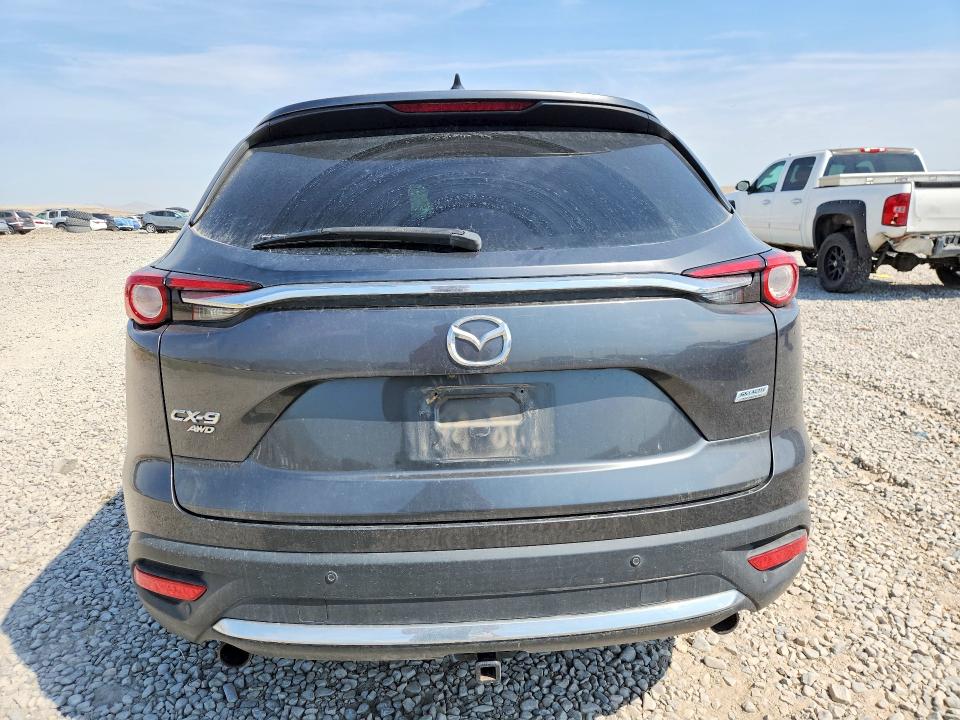 2016 Mazda Cx-9 VIN JM3TCBEY6G0109868 COPART salvage auction — REAR END, Ut - Certificate Of Title, sold $3,900 on 2026-08-21 (photo 6)