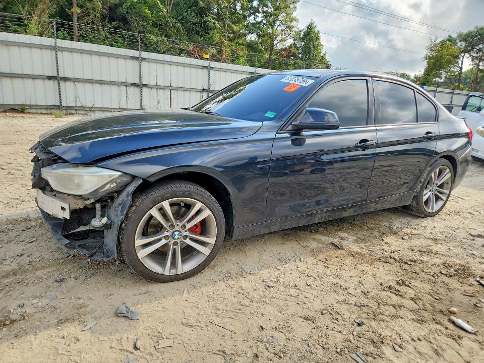 2013 BMW 3er VIN WBA3B3C5XDF535708 COPART salvage auction — FRONT END, Va - Cert Of Title - Salvage, sold $425 on 2026-08-11 (photo 1)