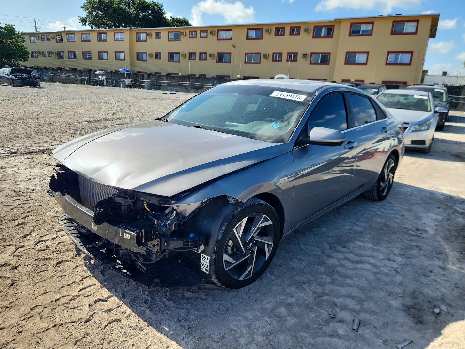 2024 Hyundai Elantra VIN KMHLS4DG3RU808382 — COPART salvage auction photo