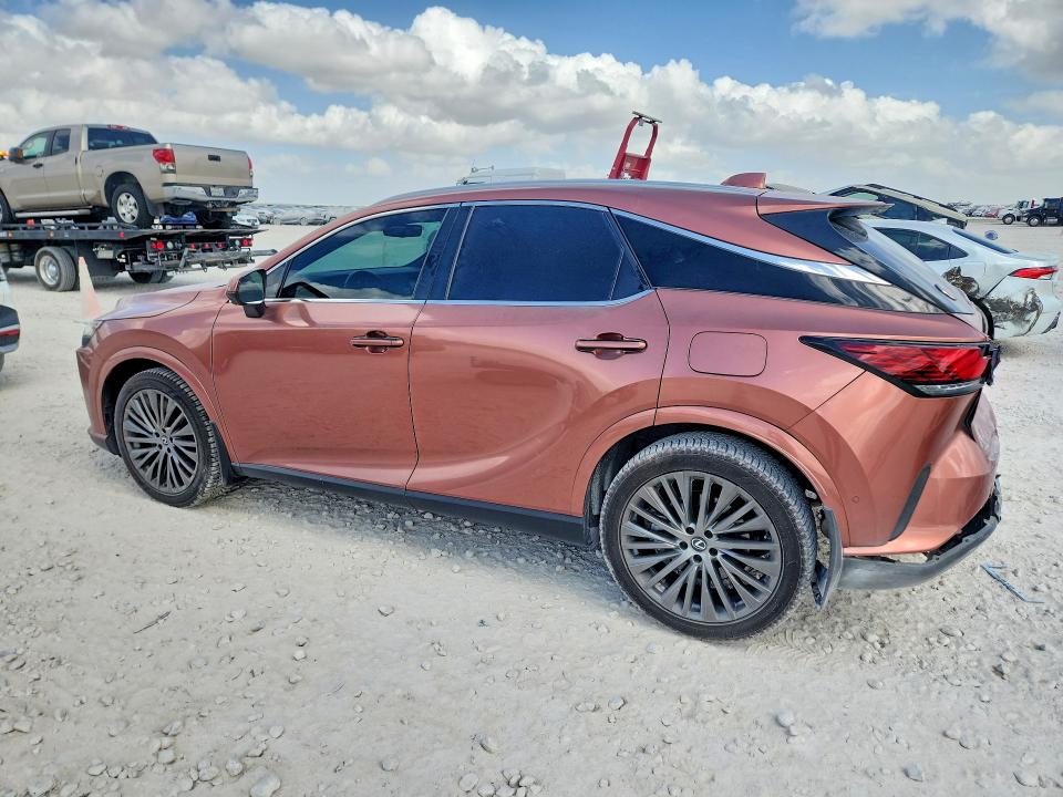 2023 Lexus Rx VIN 2T2BBMCA0PC013910 COPART salvage auction — REAR END, Tx - Salvage Vehicle Title, sold $29,750 on 2026-09-03 (photo 2)