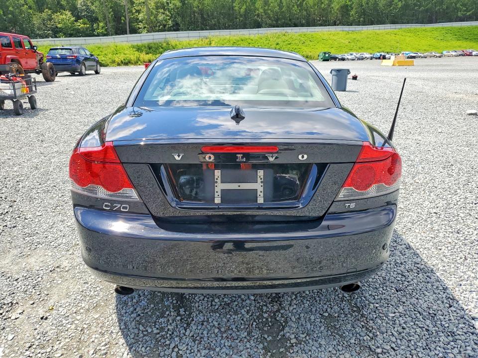 2009 Volvo C70 VIN YV1MC67259J075913 COPART salvage auction — MECHANICAL, Nc - Dealer Only Clean Title, sold $150 on 2026-08-13 (photo 6)