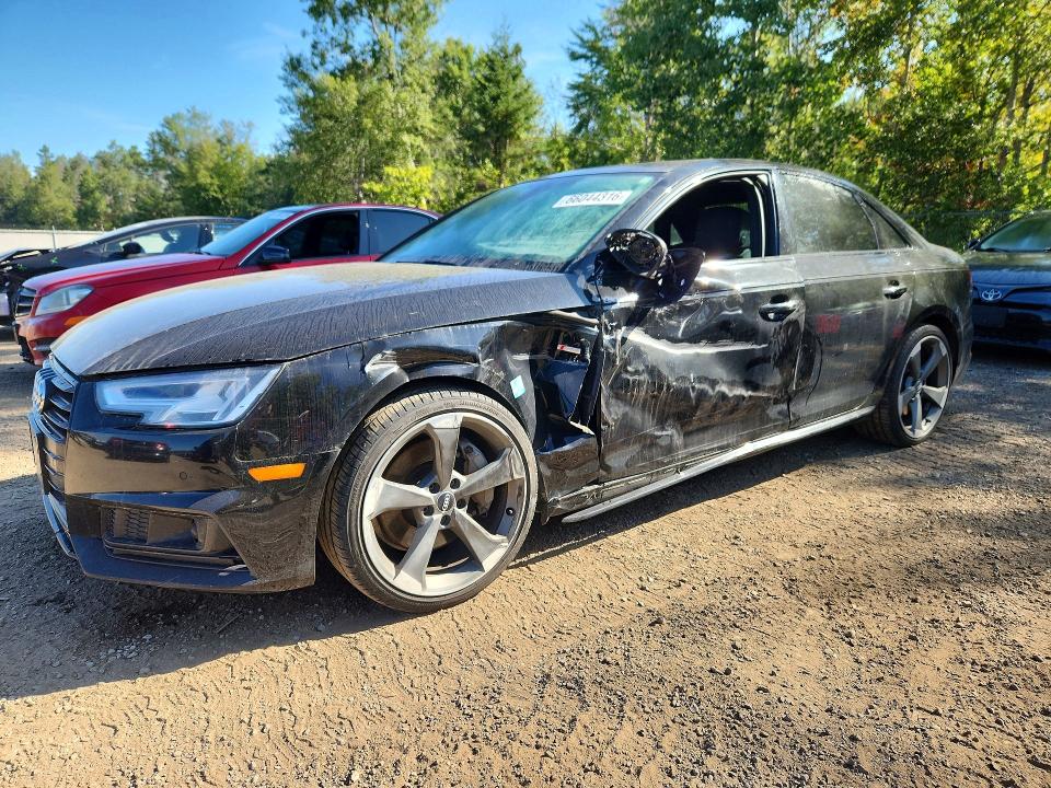 2018 Audi A4 VIN WAUFNAF47JA092714 COPART salvage auction — SIDE, ON - PERMIT SALVAGE, sold $9,900 on 2026-09-10 (photo 1)