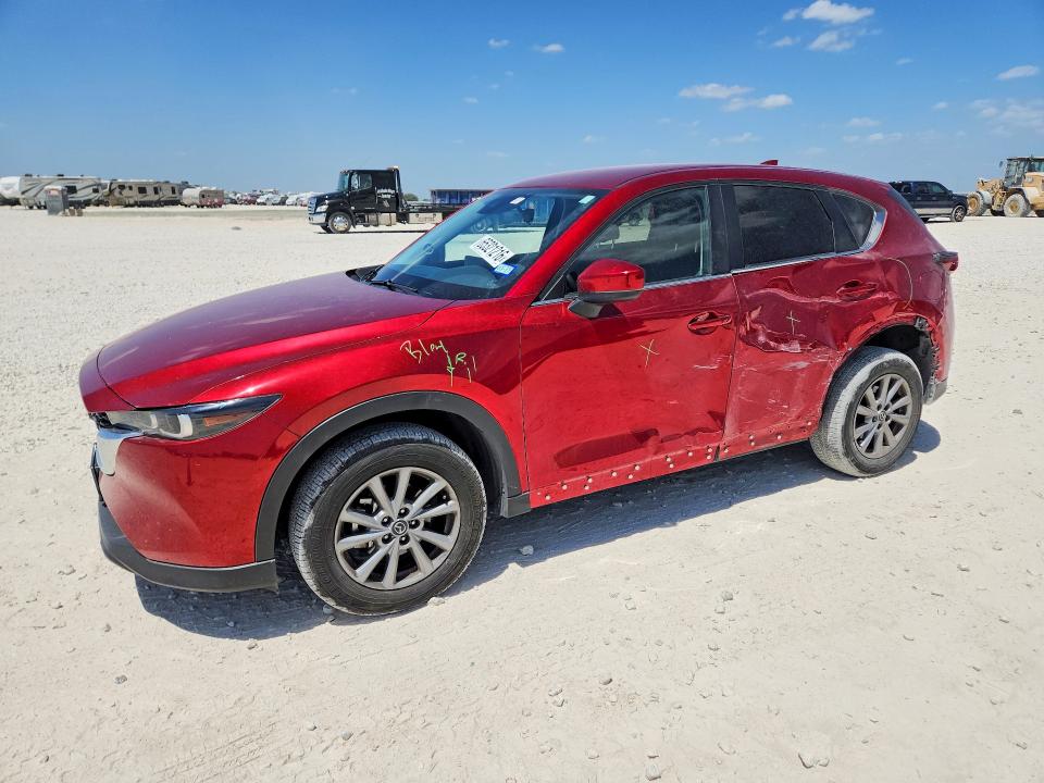 2023 Mazda Cx-5 VIN JM3KFBBM9P0215882 COPART salvage auction — SIDE, Tx - Salvage Vehicle Title, sold $8,800 on 2026-08-20 (photo 1)