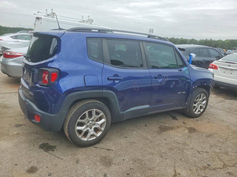 2018 Jeep Renegade VIN ZACCJABB0JPJ34854 COPART salvage auction — FRONT END, Ga - Cert Of Title-Salvage, sold $1,500 on 2026-08-21 (photo 3)