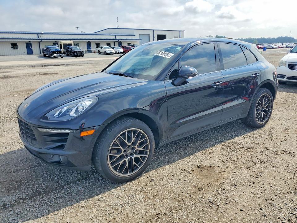 2018 Porsche Macan VIN WP1AB2A5XJLB33335 — COPART salvage auction photo