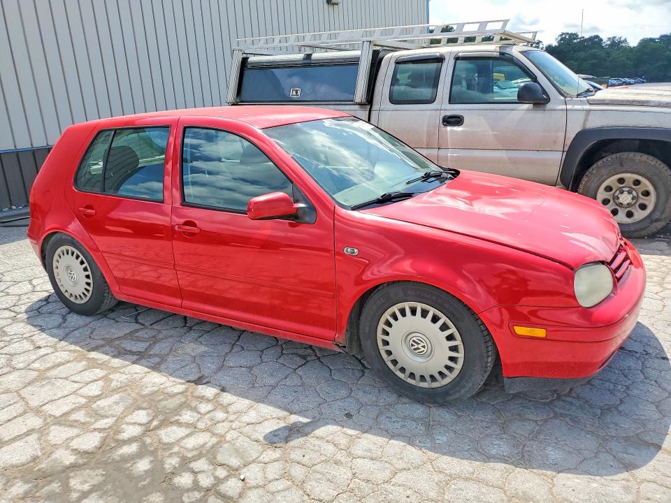 2003 Volkswagen Golf VIN 9BWEK21J834062669 COPART salvage auction — FRONT END, PA - CERTIFICATE OF SALVAGE, sold $375 on 2026-08-24 (photo 4)