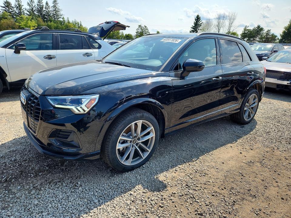 2025 Audi Q3 VIN WA1AUCF37S1111714 — COPART salvage auction photo