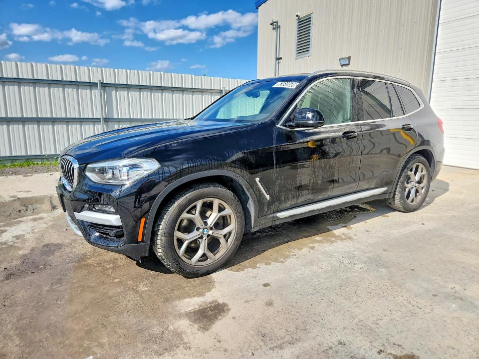2020 BMW X3 VIN 5UXTY5C05LLT38459 — COPART salvage auction photo