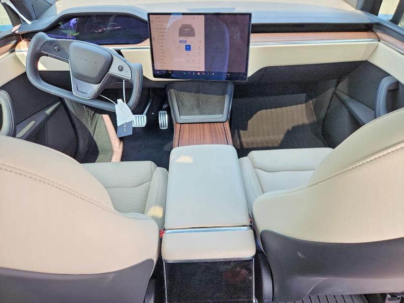 2025 Tesla Model x VIN 7SAXCBE51SF464993 COPART salvage auction — FRONT END, Ny - Mv-907A Salvage Certificate, sold $36,250 on 2026-09-11 (photo 8)