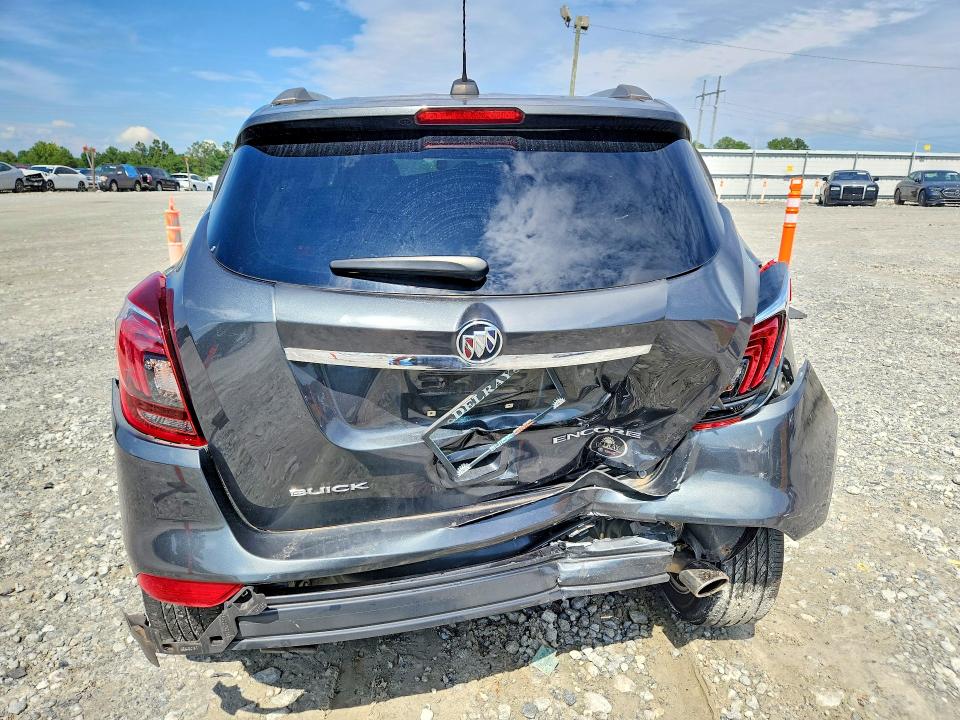 2017 Buick Encore VIN KL4CJASB6HB100029 COPART salvage auction — REAR END, Ga - Cert Of Title-Salvage, sold $550 on 2026-08-31 (photo 6)