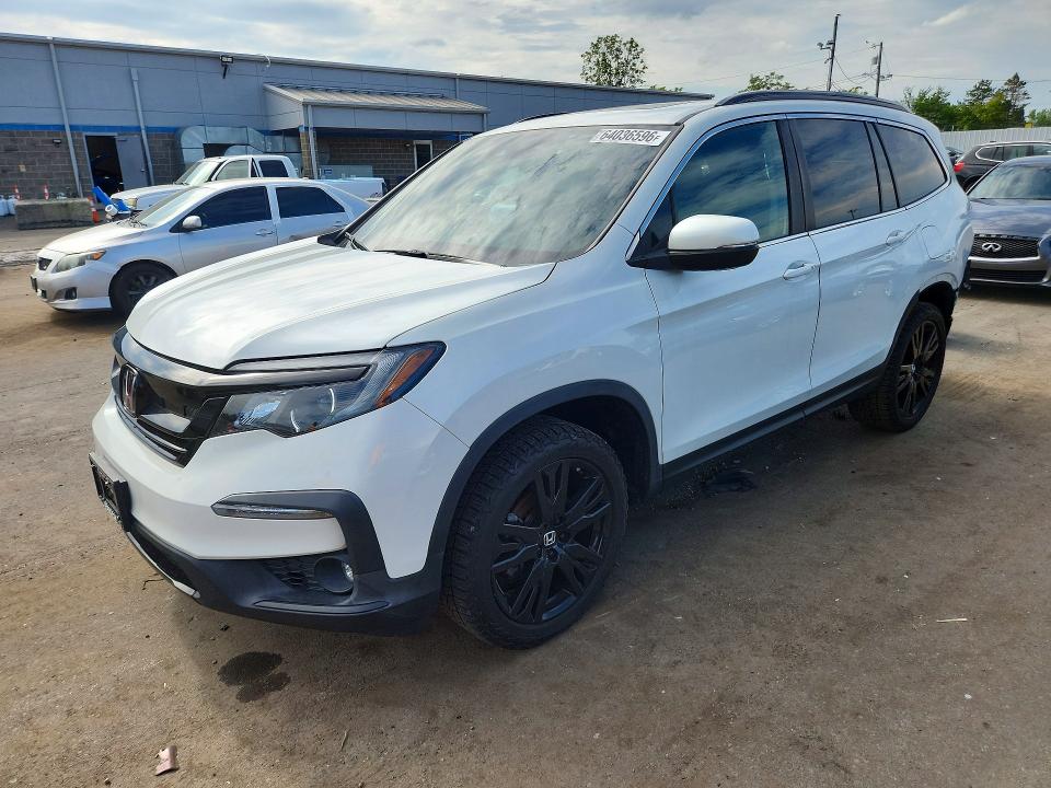 2022 Honda Pilot VIN 5FNYF6H22NB060042 — COPART salvage auction photo