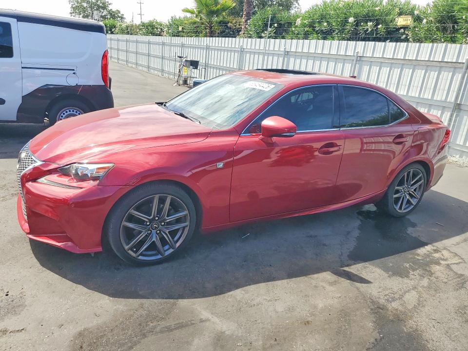 2015 Lexus Is VIN JTHBF1D25F5047088 — COPART salvage auction photo