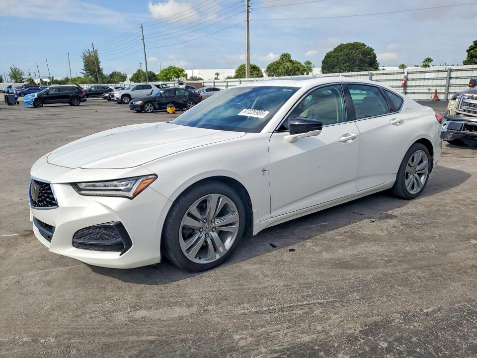 2021 Acura Tlx VIN 19UUB5F45MA015873 — COPART salvage auction photo