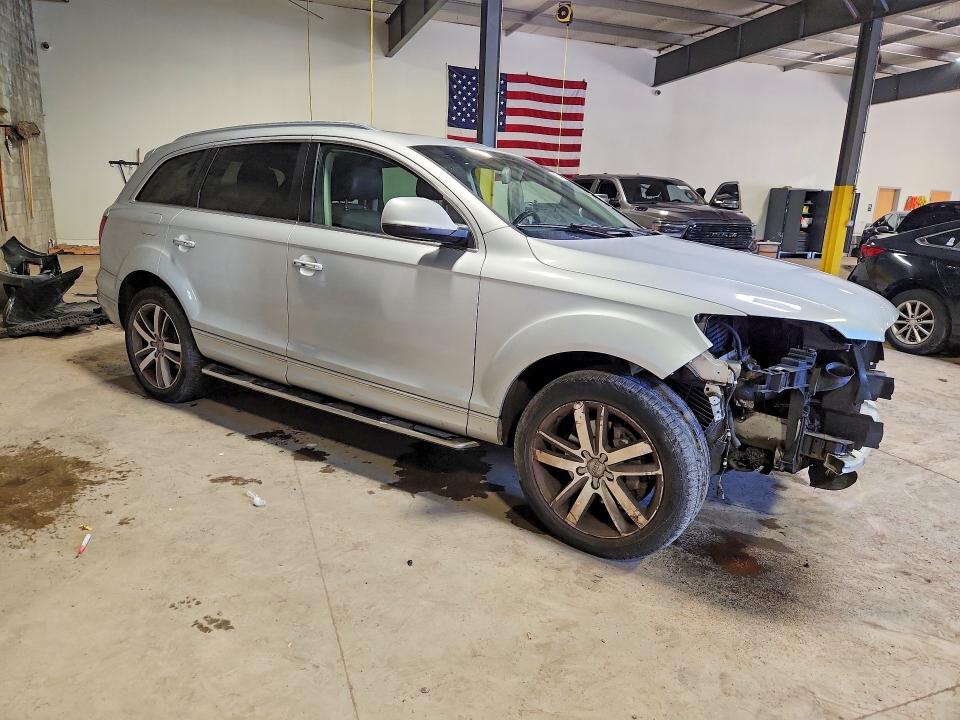 2015 Audi Q7 VIN WA1LGAFEXFD026764 COPART salvage auction — FRONT END, Pa - Certificate Of Salvage, sold $425 on 2026-08-19 (photo 4)