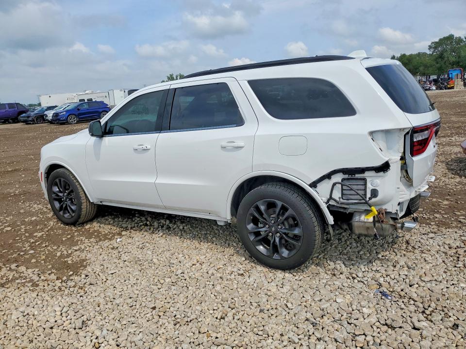 2022 Dodge Durango VIN 1C4RDHDG7NC173196 COPART salvage auction — REAR END, IL - SALVAGE CERTIFICATE, sold $9,000 on 2026-10-14 (photo 2)