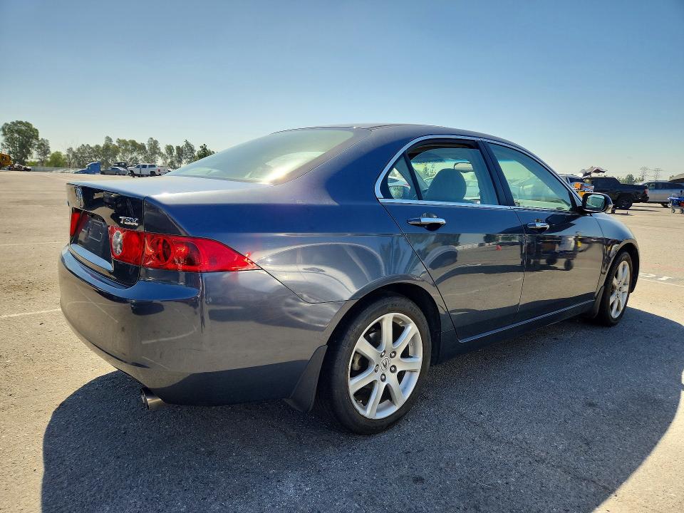 2004 Acura Tsx VIN JH4CL96894C043857 COPART salvage auction — NORMAL WEAR, CA - DIS/DLR/EXP ONLY CLEAN TITLE, sold $8,100 on 2026-08-06 (photo 3)