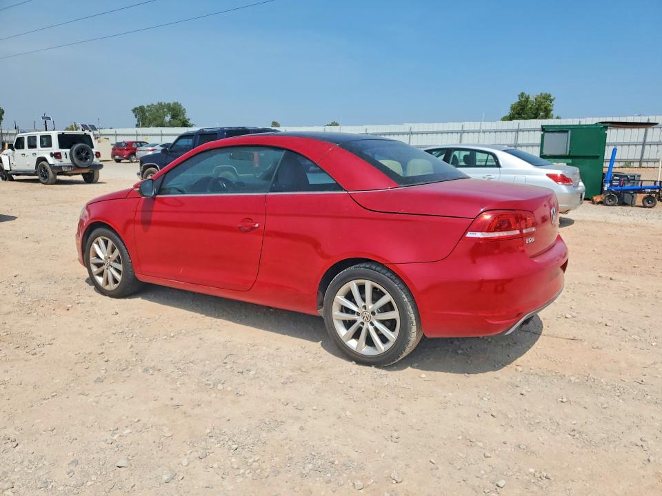 2012 Volkswagen Eos VIN WVWBW7AH2CV012968 COPART salvage auction — MINOR DENT/SCRATCHES, Ok - Certificate Of Title (P), sold $1,500 on 2026-08-06 (photo 2)