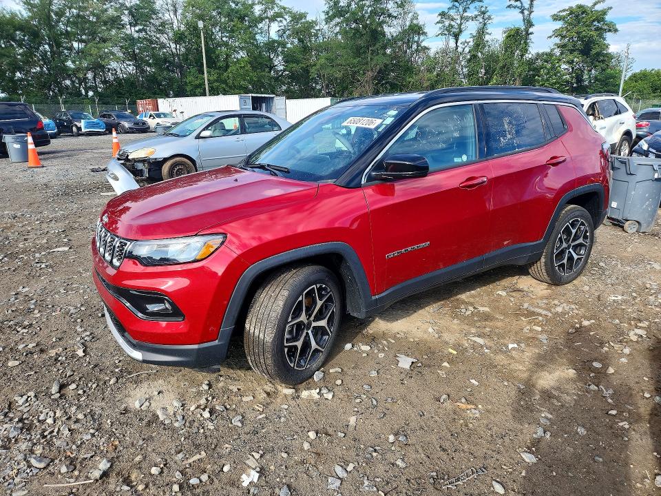 2025 Jeep Compass VIN 3C4NJDCNXST623407 COPART salvage auction — FRONT END, Fl - Certificate Of Destruction, sold $9,200 on 2026-09-03 (photo 1)