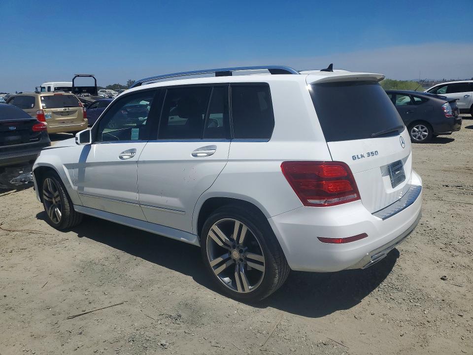 2015 Mercedes-benz Glk-klasse VIN WDCGG8JB5FG414023 COPART salvage auction — FRONT END, Ca - Salvage Certificate, sold $7,700 on 2026-08-18 (photo 2)