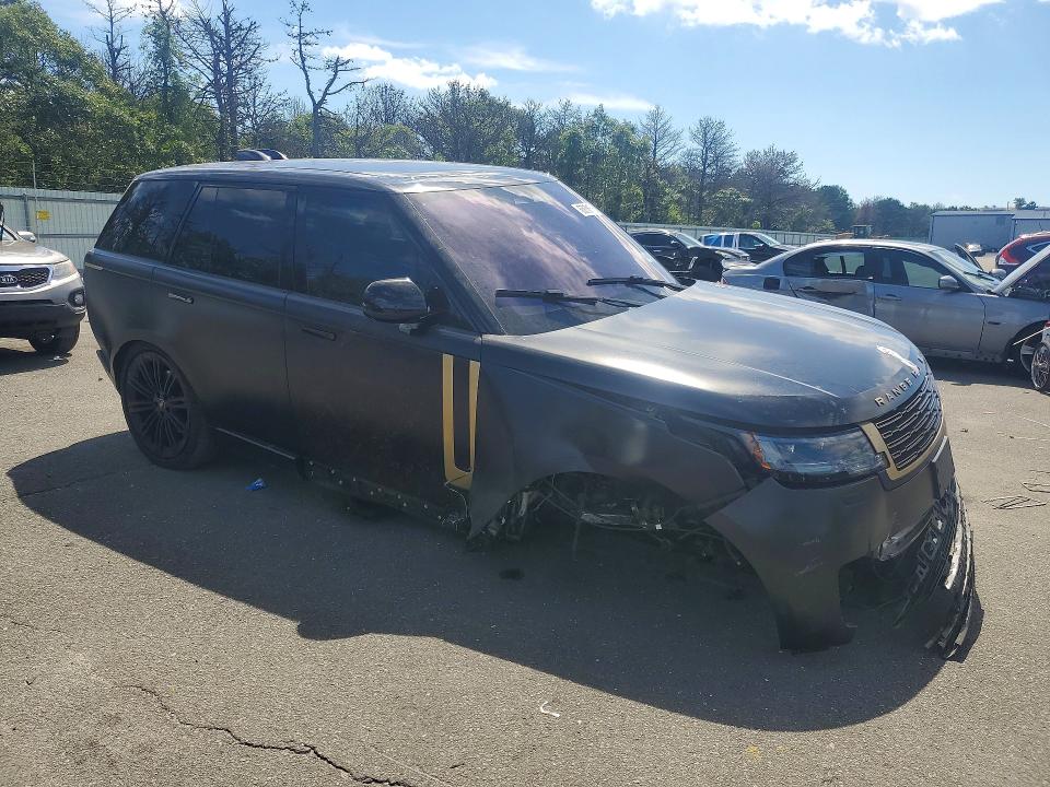 2023 Land rover RANGE ROVER VIN SALKP9E70PA010927 COPART salvage auction — FRONT END, Ny - Mv-907A Salvage Certificate, sold $37,500 on 2026-09-14 (photo 4)