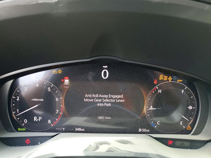 2024 Mazda Cx-90 VIN JM3KKEHC6R1141927 COPART salvage auction — FRONT END, Salvage Title, sold $17,100 on 2026-09-01 (photo 9)