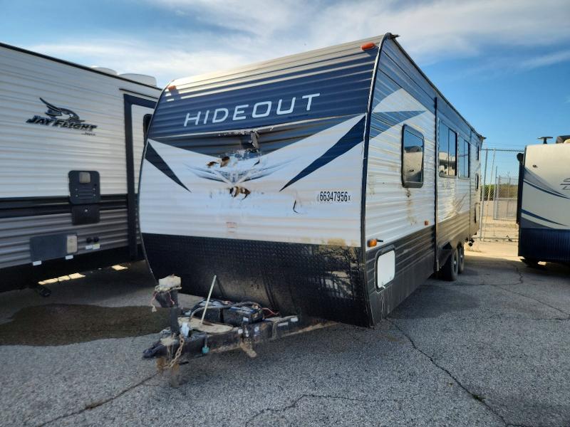 2021 Keystone Hideout VIN 4YDT27225M7241125 COPART salvage auction — WATER/FLOOD, OH - CERT OF TITLE-SALVAGE FLOOD, sold $400 on 2026-09-10 (photo 2)