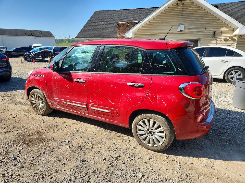 2014 Fiat 500l VIN ZFBCFABH9EZ025604 COPART salvage auction — FRONT END, Pa - Certificate Of Salvage, sold $425 on 2026-09-09 (photo 2)