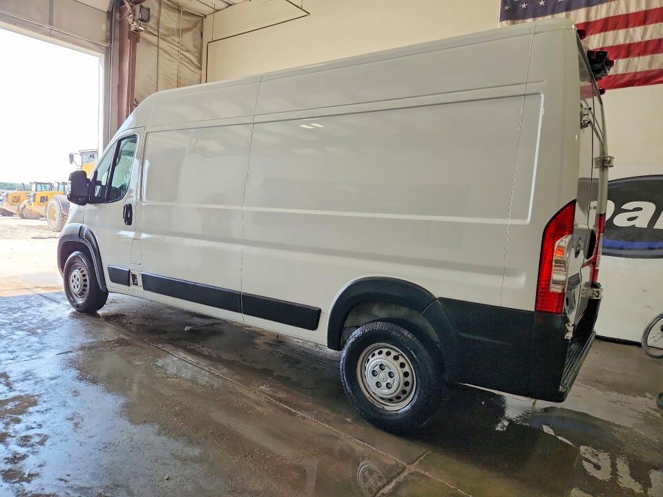 2025 Ram Promaster 3500 VIN 3C6MRVHG4SE549255 COPART salvage auction — FRONT END, Ne - Certificate Of Title (P), sold $21,500 on 2026-08-19 (photo 2)