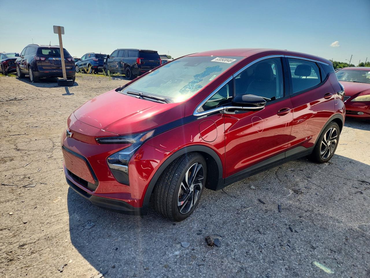 2022 Chevrolet Bolt VIN 1G1FX6S02N4100096 — COPART salvage auction photo