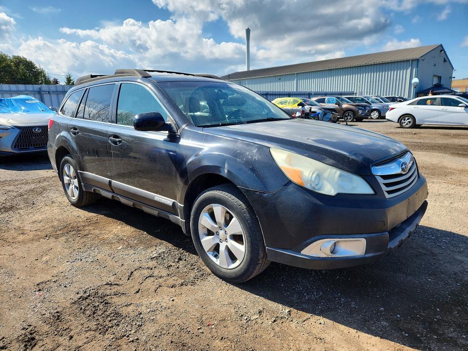 2011 Subaru Outback VIN 4S4BRGLC0B3368592 COPART salvage auction — SIDE, On - Permit No Brand - Unfit, sold $300 on 2026-09-10 (photo 4)