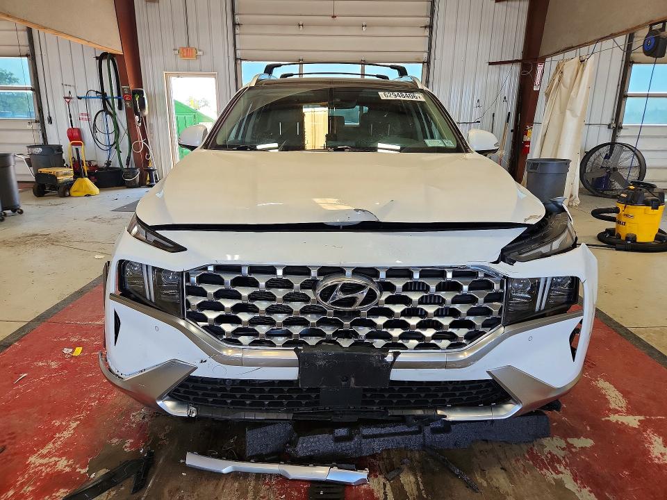 2022 Hyundai Santa fe VIN KM8S7DA24NU023207 COPART salvage auction — FRONT END, Ny - Mv-907A Salvage Certificate, sold $9,500 on 2026-08-24 (photo 5)