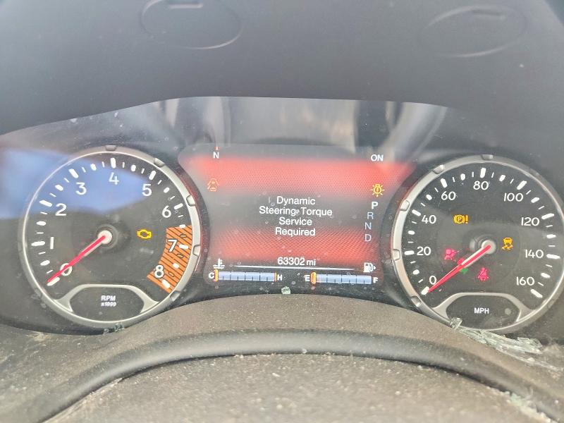 2022 Jeep Renegade VIN ZACNJDC1XNPN69967 COPART salvage auction — ROLLOVER, In - Cert Of Title-Salvage Title, sold $1,750 on 2026-08-13 (photo 9)