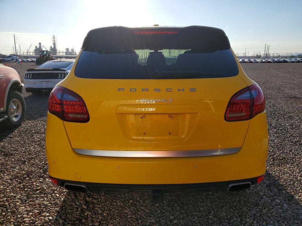 2011 Porsche Cayenne VIN WP1AB2A27BLA42109 COPART salvage auction — FRONT END, Az - Cert Of Title - Salvage, sold $7,200 on 2026-08-26 (photo 6)