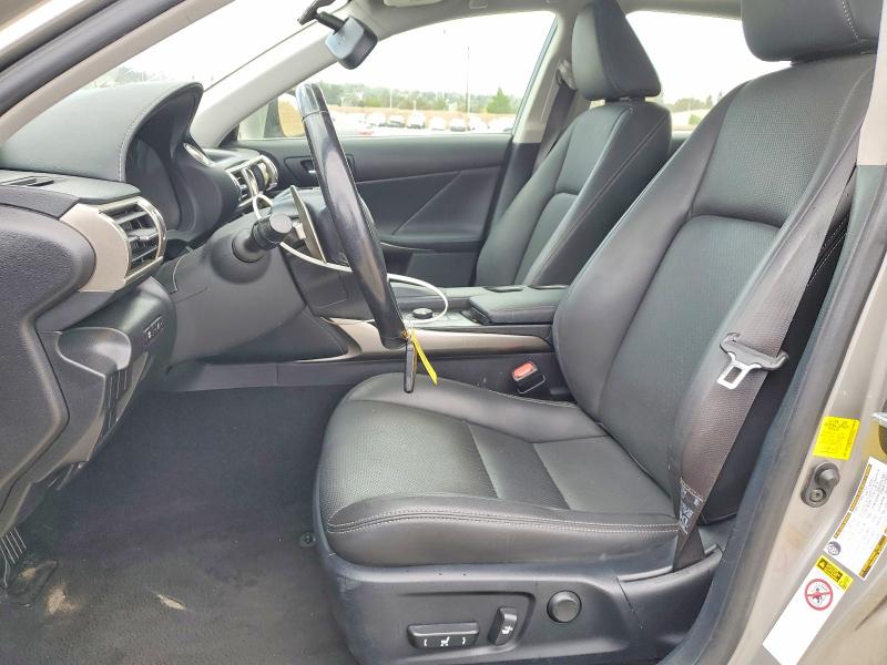 2016 Lexus Is VIN JTHBA1D2XG5028620 COPART salvage auction — FRONT END, Ca - Salvage Certificate, sold $6,900 on 2026-08-26 (photo 7)