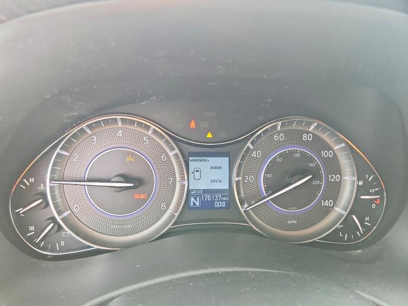 2019 Infiniti Qx80 VIN JN8AZ2NF4K9681981 COPART salvage auction — FRONT END, FL - CERT OF TITLE SLVG REBUILDABLE, sold $6,300 on 2026-09-03 (photo 9)