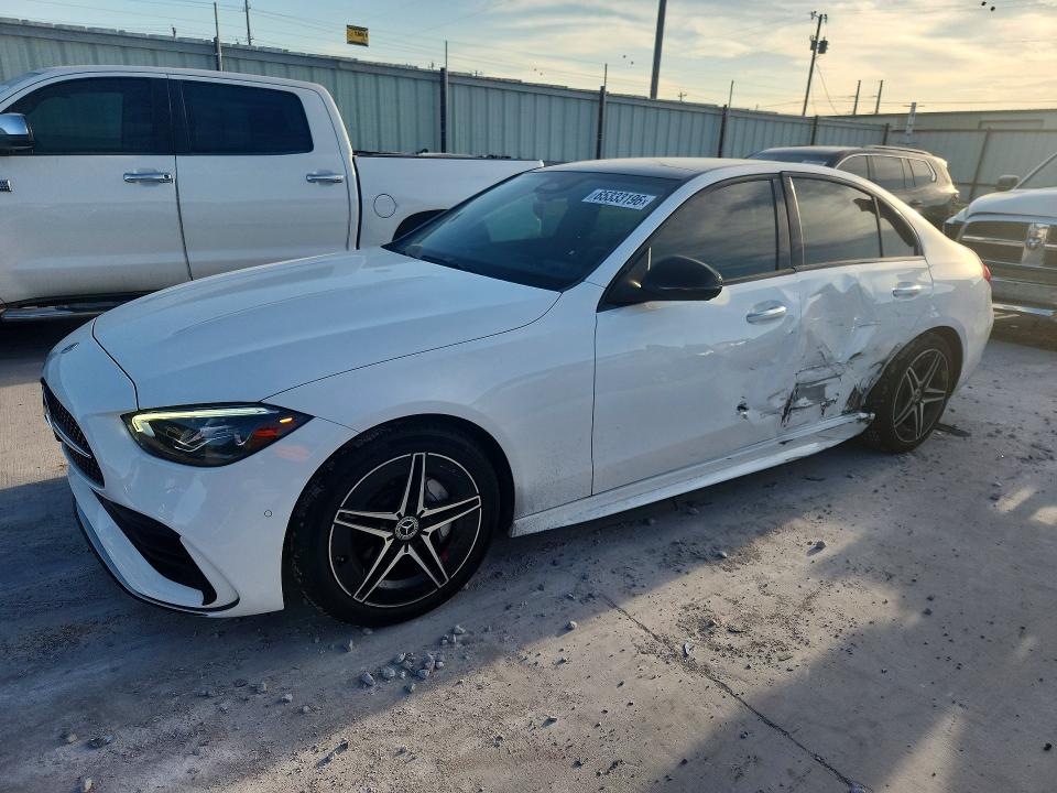 2023 Mercedes-benz C-klasse VIN W1KAF4HB7PR153745 — COPART salvage auction photo