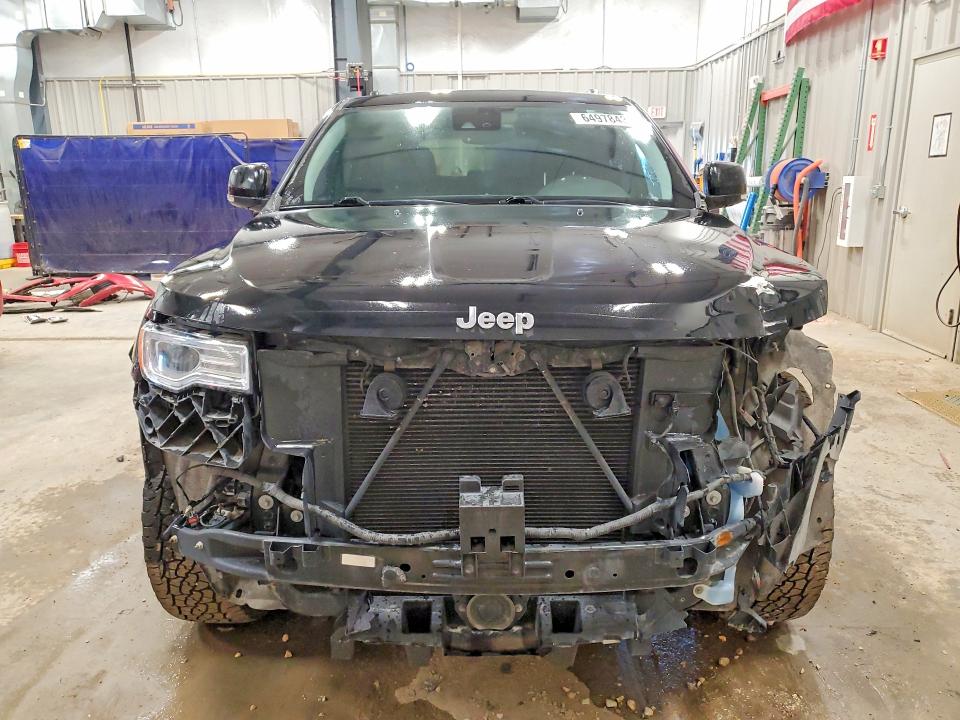 2017 Jeep Cherokee VIN 1C4RJFJG7HC803823 COPART salvage auction — FRONT END, Id - Salvage Certificate Of Title, sold $7,500 on 2026-09-16 (photo 5)