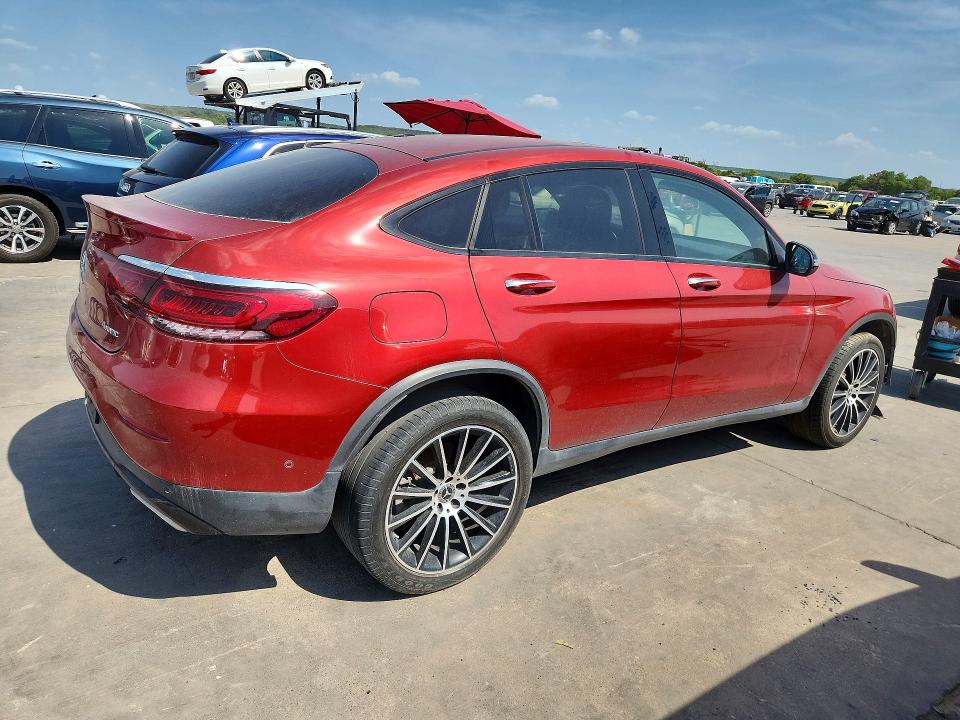2021 Mercedes-benz Glc VIN W1N0J8EB8MF933274 COPART salvage auction — FRONT END, Tx - Certificate Of Title, sold $18,500 on 2026-09-10 (photo 3)