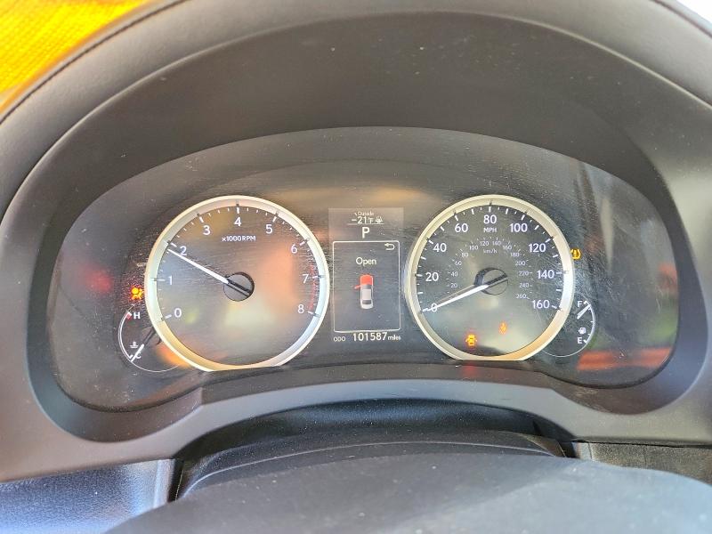 2014 Lexus Is VIN JTHBE1D28E5004267 COPART salvage auction — FRONT END, Ca - Salvage Certificate, sold $4,950 on 2026-09-14 (photo 9)