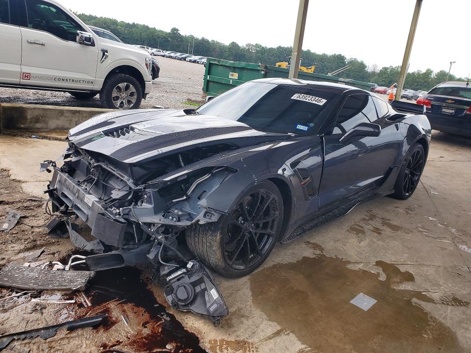 2017 Chevrolet Corvette VIN 1G1YY2D76H5106541 — COPART salvage auction photo