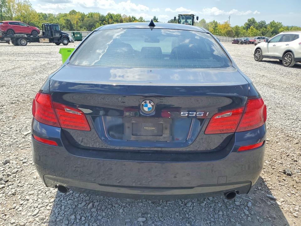 2012 BMW 5er VIN WBAFR7C58CC814817 COPART salvage auction — UNDERCARRIAGE, Al - Certificate Of Title, sold $225 on 2026-09-06 (photo 6)