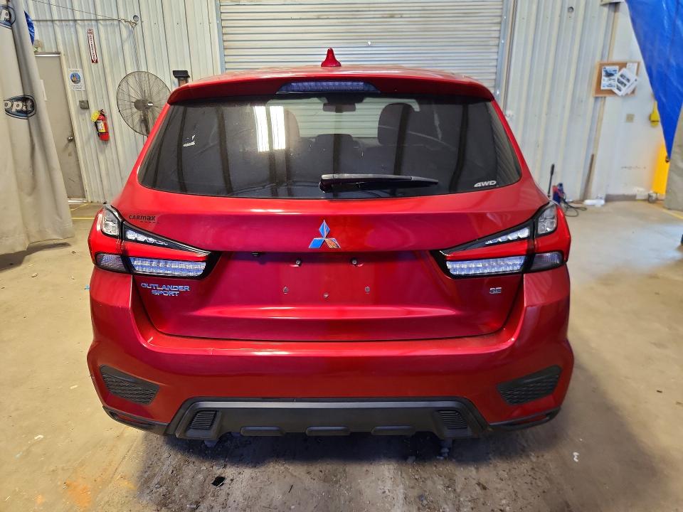 2020 Mitsubishi Outlander VIN JA4AR3AU9LU018467 COPART salvage auction — REAR END, Ga - Certificate Of Title, sold $4,300 on 2026-09-10 (photo 6)