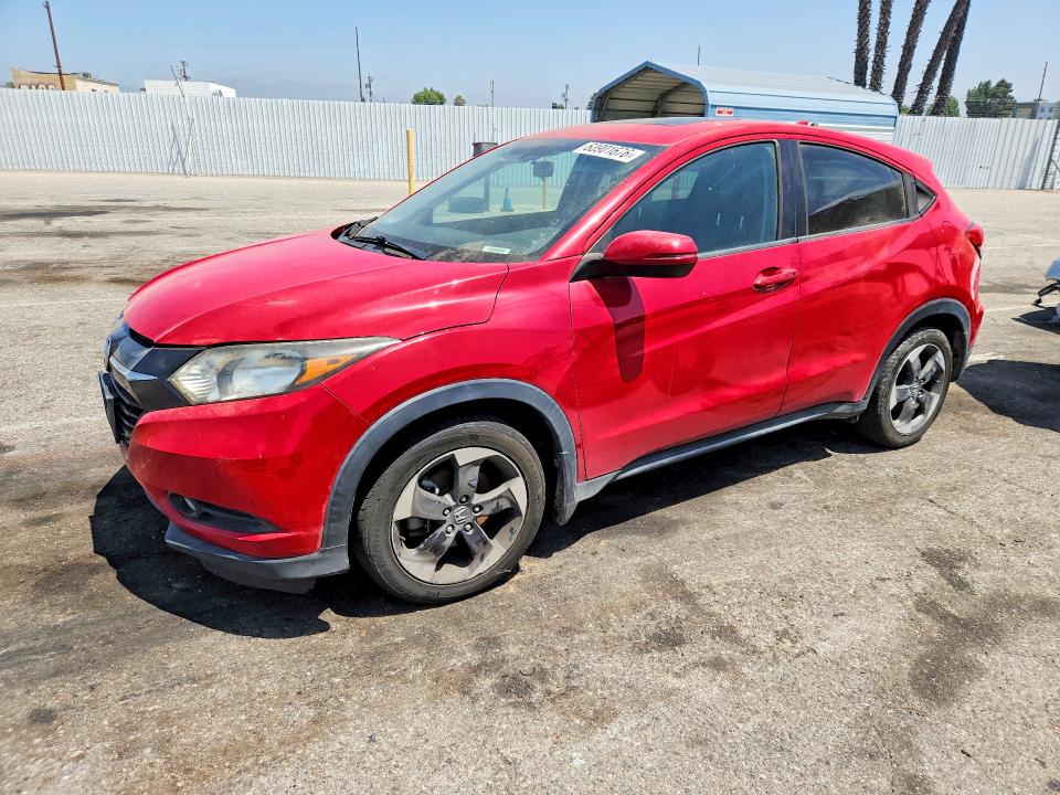 2018 Honda Hr-v VIN 3CZRU5H55JM716278 COPART salvage auction — MINOR DENT/SCRATCHES, Ca - Dis/Dlr/Exp Only Clean Title, sold $2,500 on 2026-08-07 (photo 1)