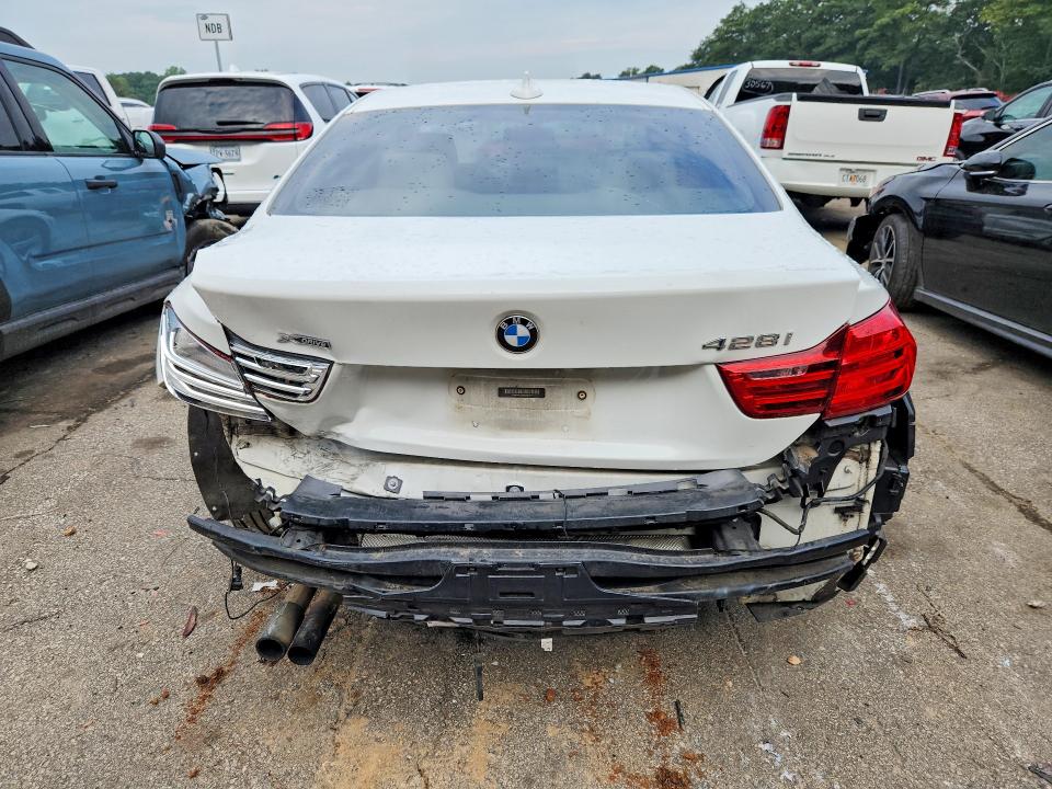 2015 BMW 4er VIN WBA3N9C50FK246101 COPART salvage auction — REAR END, Ga - Cert Of Title-Salvage, sold $1,000 on 2026-08-21 (photo 6)