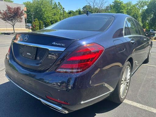 2019 Mercedes-benz S-klasse VIN WDDUG8GB7KA431280 COPART salvage auction — MINOR DENT/SCRATCHES, Ny - Certificate Of Title (P), sold $22,500 on 2026-08-14 (photo 3)