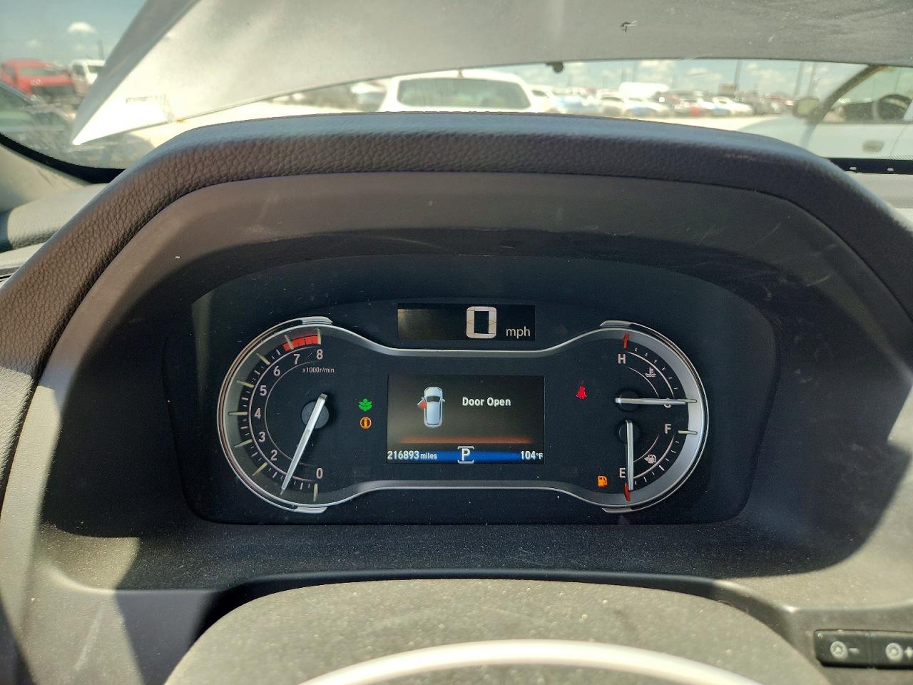 2016 Honda Pilot VIN 5FNYF5H56GB014530 COPART salvage auction — Hail, TX - CERTIFICATE OF TITLE, sold $4,300 on 2026-09-22 (photo 9)